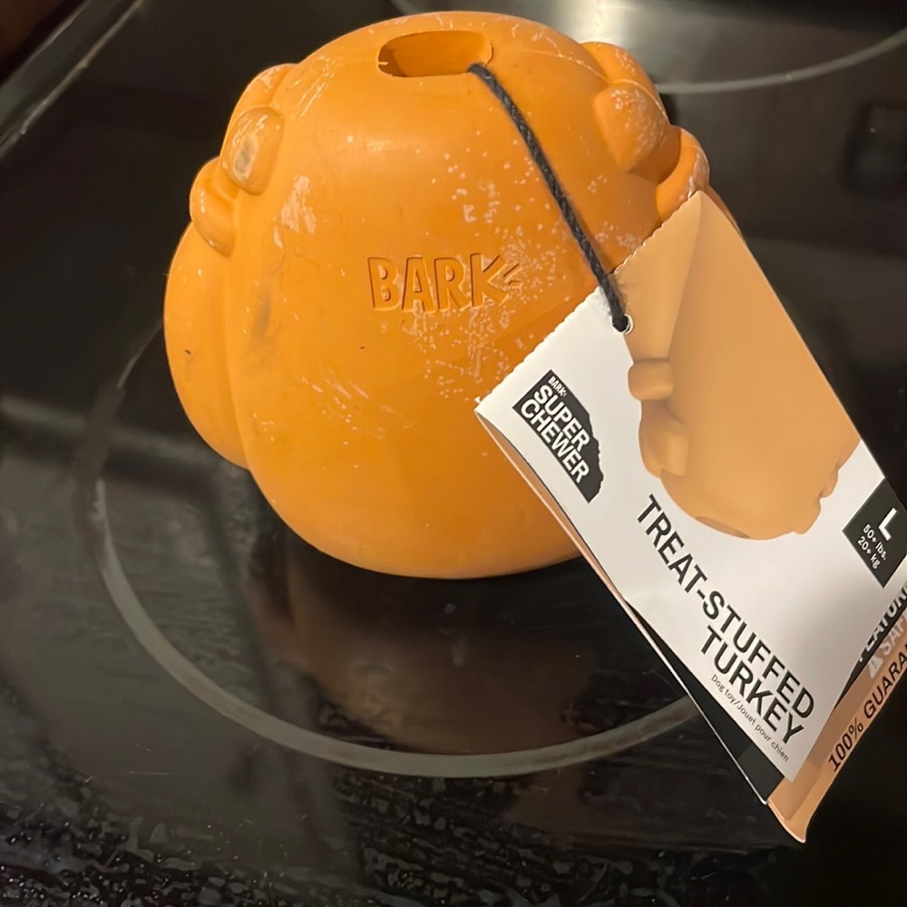 Bark Box Super Chewer Treat Stuffed Turkey